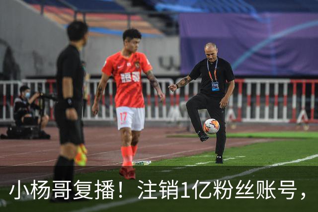 小杨哥复播！注销1亿粉丝账号，新号“庆杨”上线，隔夜掉粉5000