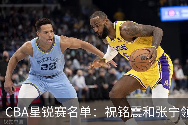 CBA星锐赛名单：祝铭震和张宁领衔二年级队